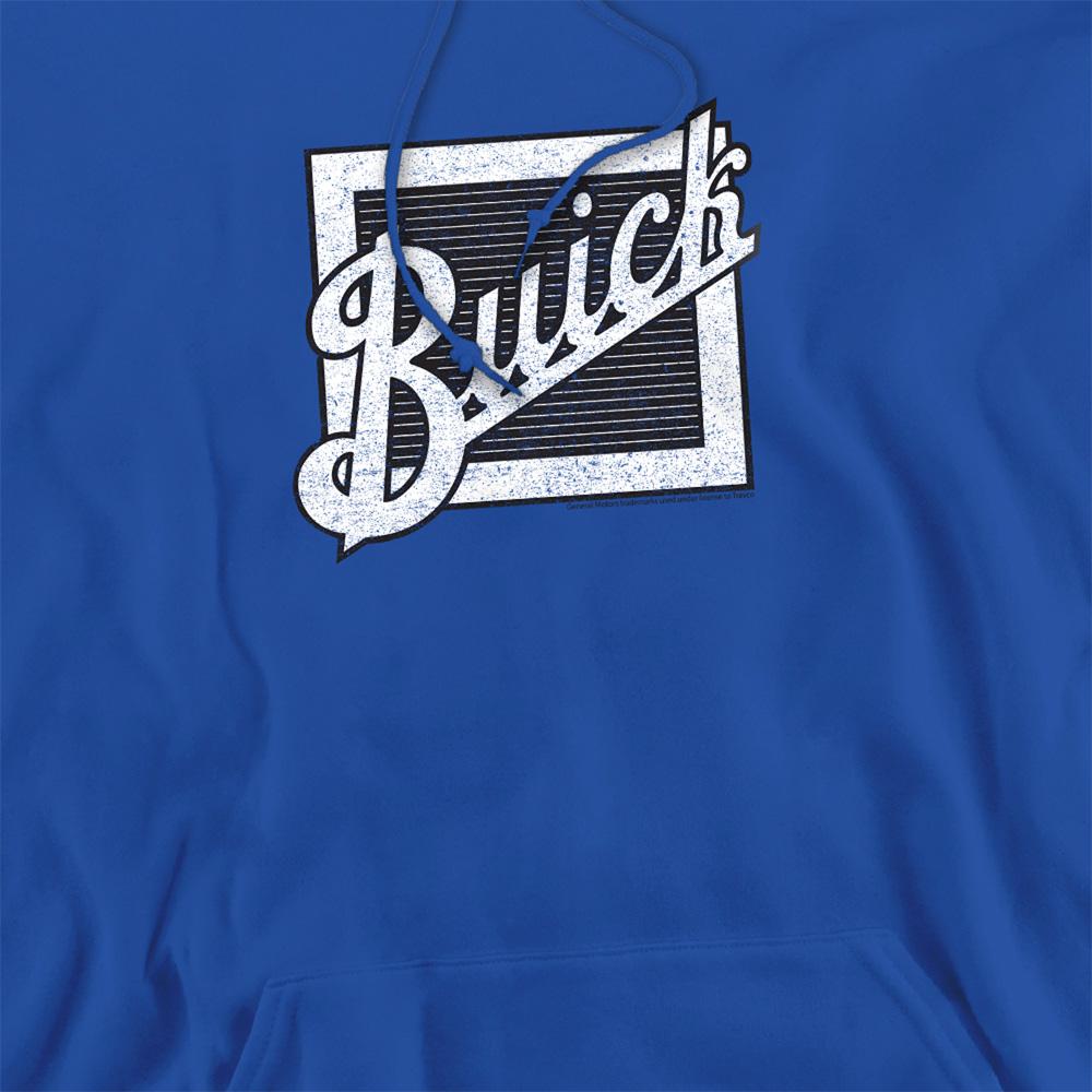 Buick Unisex Adult Distressed Emblem Hoodie