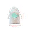 Custom 5Pcs Under The Sea Party Favor Bags Sea Animal Drawstring Goodie Bags Birthday Decor Supplies New Born Baby Shower Gift