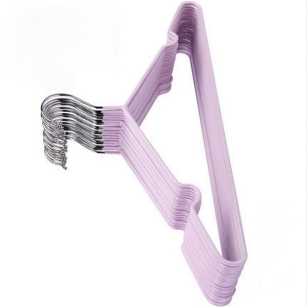 Clothes Hangers Prevent Slip Space Saving Heavy Duty Dry Wet Thick Clothes Hangers for Home