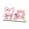 Pen Holder Building Set Cartoon Style Tight Contact Plastic Bright Colors Block Building Toy for Kid