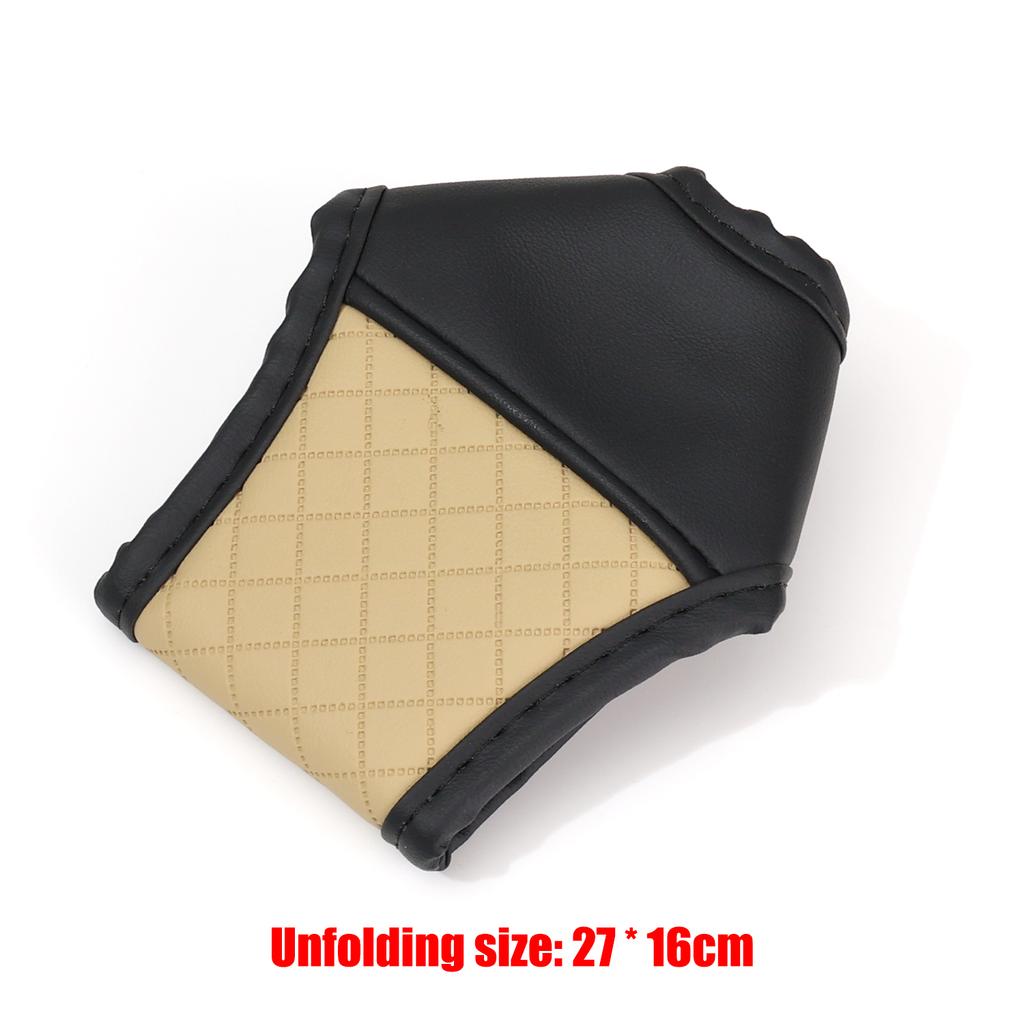 Leder Schalthebelmanschette Automatikgetriebe Seitenwählhebelabdeckung Reparatur abgenutzter Schalthebelmanschetten DIY Auto Innenraum für Auto SUV/LKW