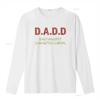 Herren D Dads Against Daughters Dating Lustiges T-Shirt vintage Gewaschen Bequem Oberteil Für Den Alltag homme Grafik Stilvoll