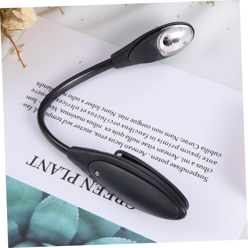 USB Desk Lamp, LED Book Light for Reading in Bed, Eye Protection Clip-on Reading Light, Adjustable Brightness, Pack of 2