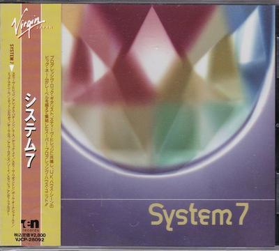 CD SYSTEM 7  System 7 VJCP28092 Virgin Japan 1991 Japan Dance  Electronica Used