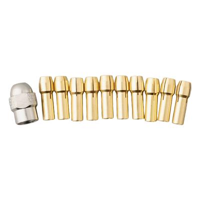 Rotierende Werkzeuge Mini Bohrer 11 teile/satz Zubehör Messing