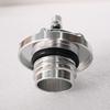 MX Club Style Vented CNC Aluminum Gas Cap Universal for Harley Davidson All Female Threaded Gas Tanks Except Touring 2023.5-2025