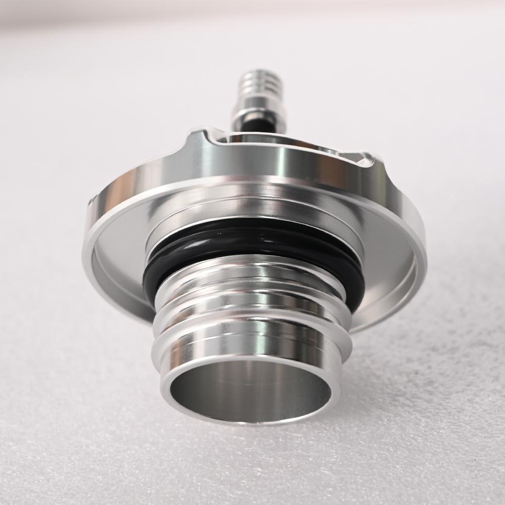 MX Club Style Vented CNC Aluminum Gas Cap Universal for Harley Davidson All Female Threaded Gas Tanks Except Touring 2023.5-2025