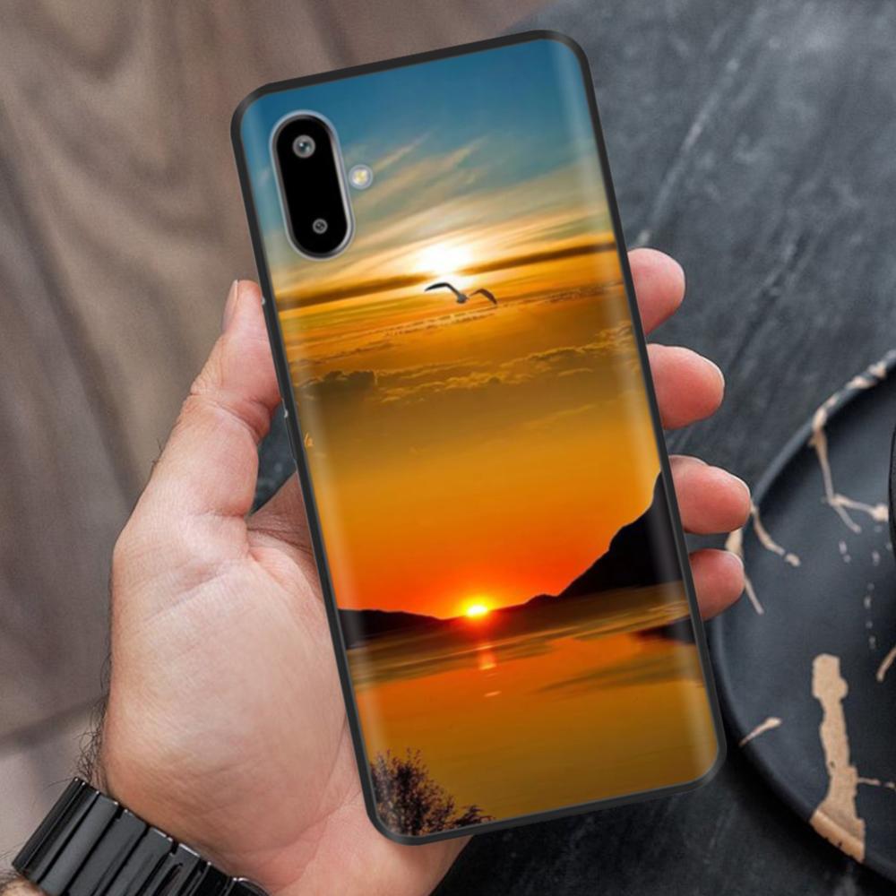 Case For Samsung Galaxy M06 Case 6.74" Cute Flower Cover Soft Silicon Matte Protective Fundas For Samsung F06 Bags Cartoon Shell