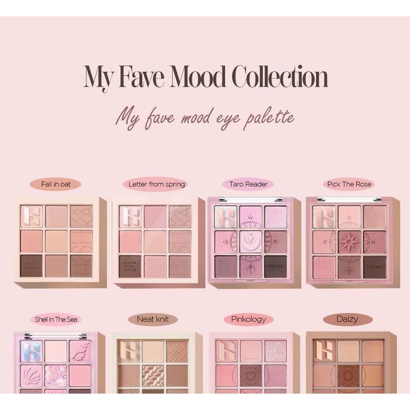 HOLIKA HOLIKA My Fave Mood Eye Palette Fall In Oat