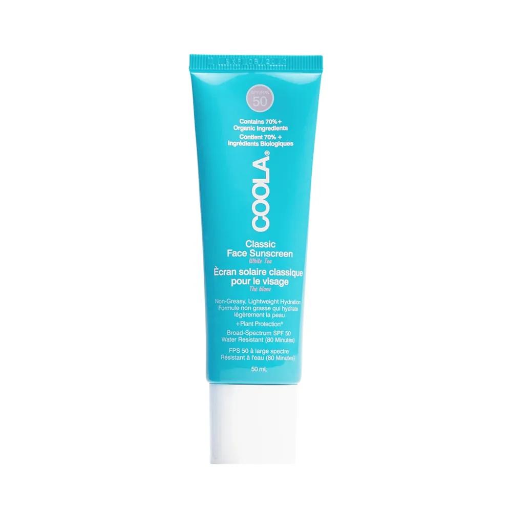 COOLA Classic Sun Cream Classic Face White Tea SPF50, 50ml