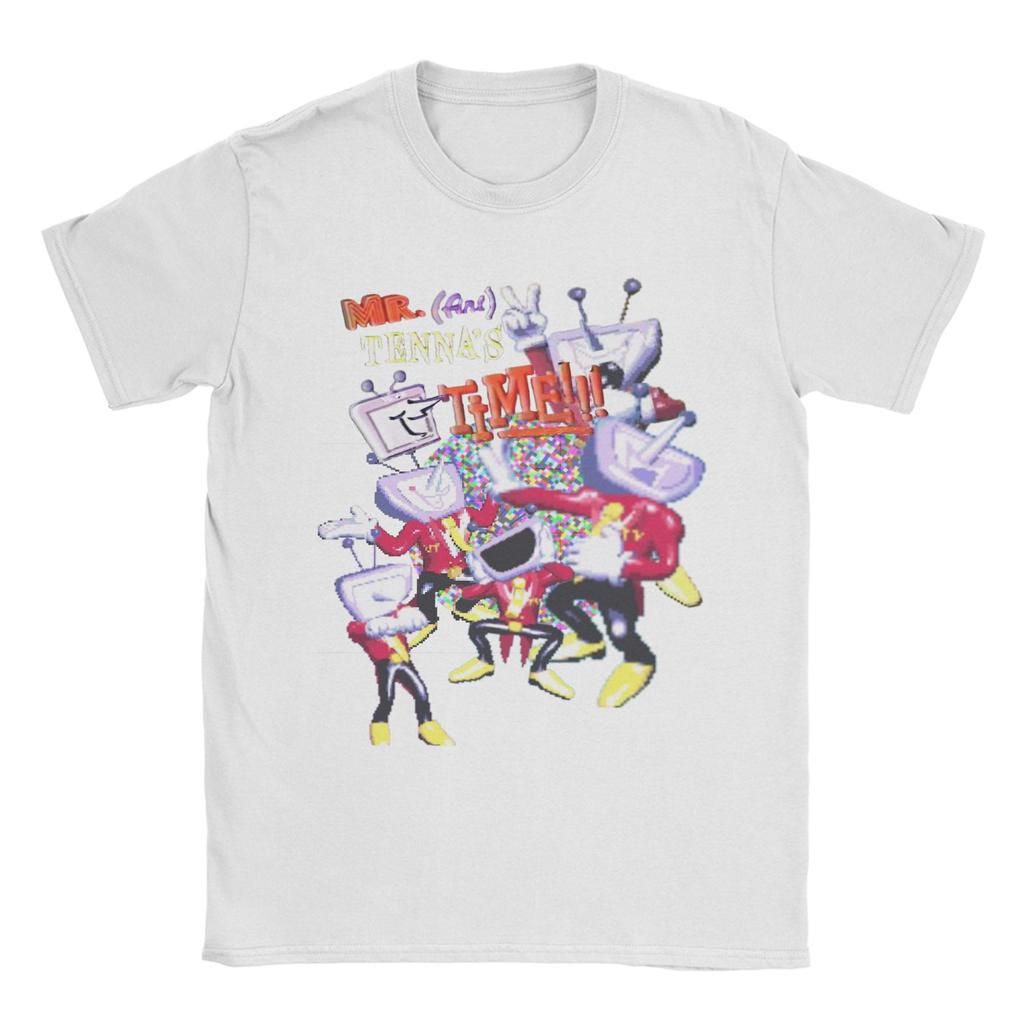 Mr (Ant) Tenna’s TV Time! T Shirt Men Women Deltarune Game T-Shirts Summer O-Neck Novelty Cotton Tee Shirt Oversized Clothing
