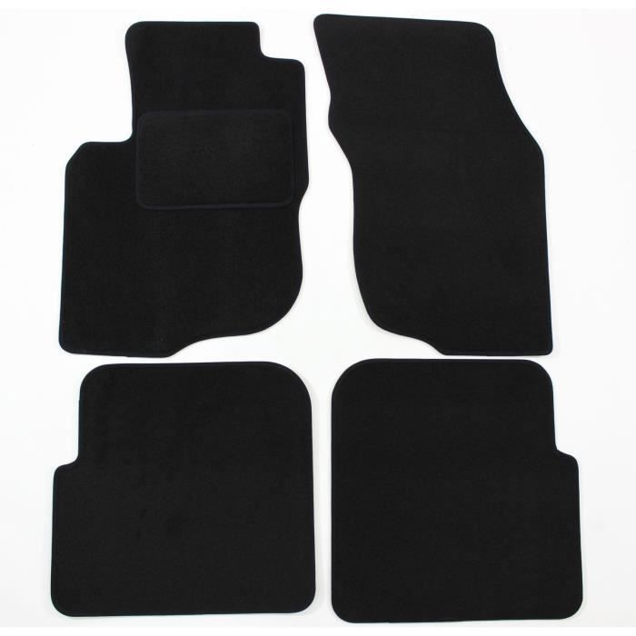 Tapis De Sol - Mitsubishi - Carisma - Velours Noir - Ajustement Précis - Renforcé Pédale