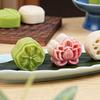 Chinese Style Flower Mooncakes Stamp Tool Green Bean Pastries Stamp Innovative Pastries Mold for Cultural Celebrations