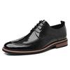 Fashion Handmade Soft Male Oxford Shoes Stylish Casual Business Shoes for Men Leisure Walk Derby Shoes New Arrival Formal Dress Footwear