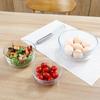 Transparent Glass Bowl for Salad, Soup, Dessert, Noodles, Rice, and Fruit