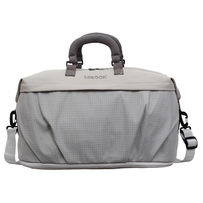 Expandable Oxford Travel Bag: Lightweight, Large Capacity, Wet/Dry Separation, Ideal for Business Trips and Fitness