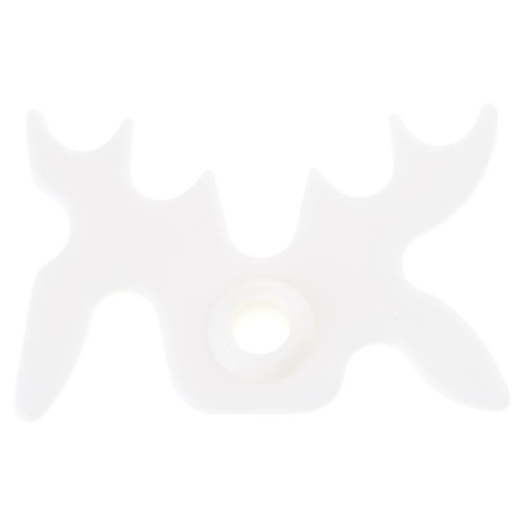 Черный пластиковый бильярдный мостик, накладка-мостик для кия для бильярдного стола, головка мостика для кия, головка мостика для бильярдного кия белый