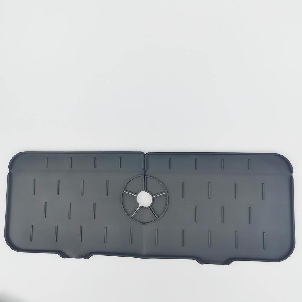 Kitchen Gadgets Silicone Faucet Absorbent Pad Shelf Sink Splash Catcher Countertop Protective Mat Bathroom Drain Mat Acceesories