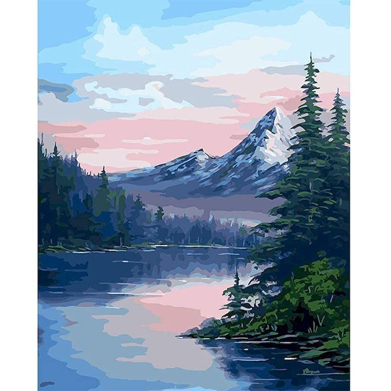 CHENISTORYNO Paint By Numbers For Adults DIY Kits HandPainted On Canvas Framed Oil Picture Landsape Drawing Art Painting Unique