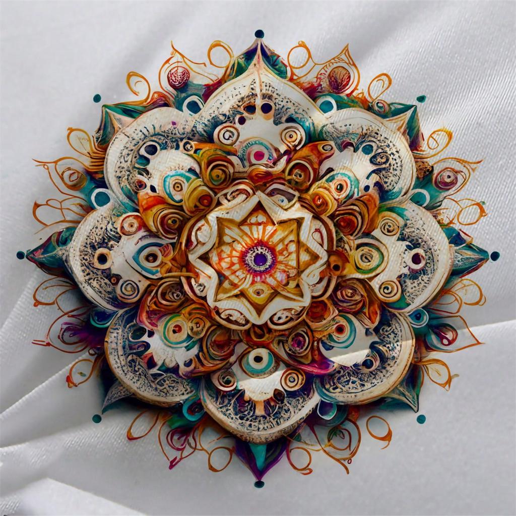 2/3pcs Soft & Comfortable Mandala Duvet Cover Set with 1 Duvet Cover + 1/2 Pillowcase - Perfect for Bedroom and Guest Room Decor
