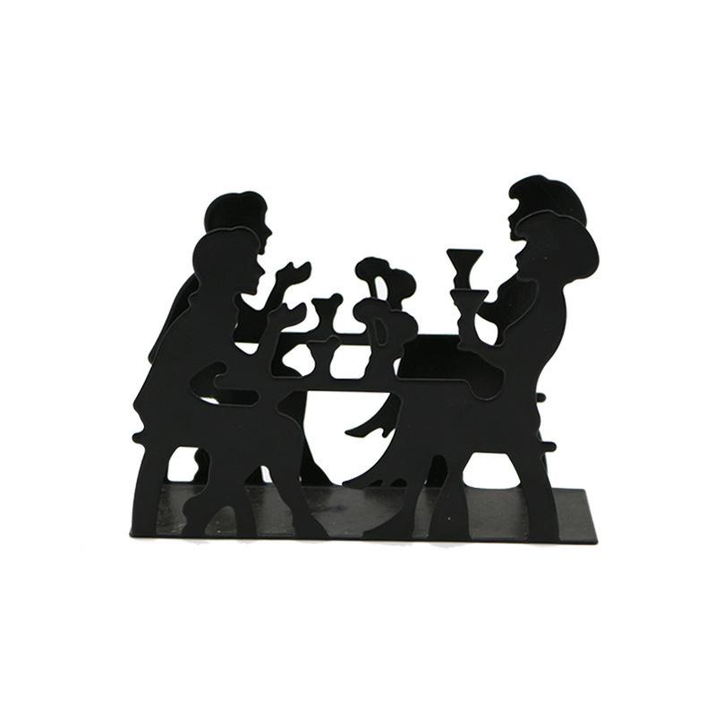 Creative Cartoon Metal Napkin Holder for Restaurants, Coffee Shops, and Hotels