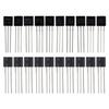10 Values TO-92 200PCS Transistor Assortment BC327 BC337 2N2222 2N2907 2N3904 2N3906 S8050 S8550 A1015 C1815