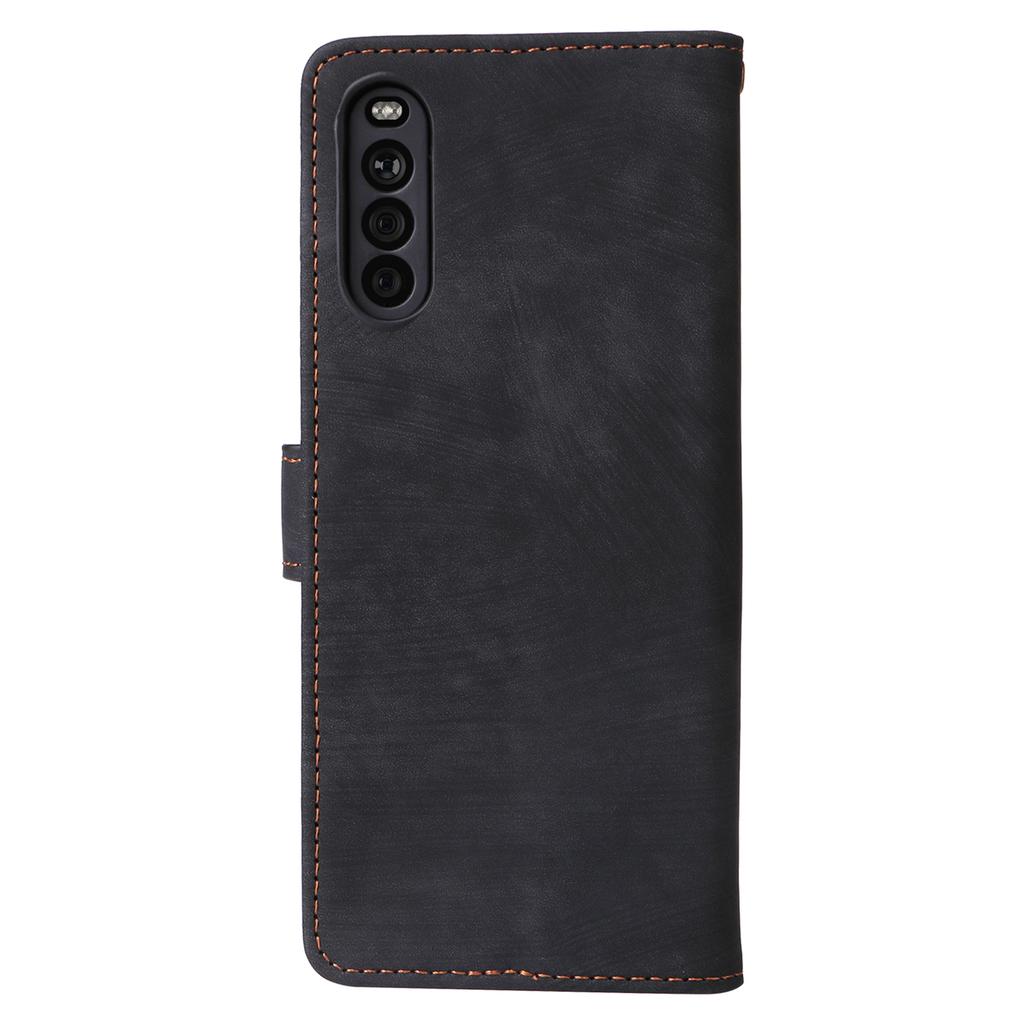 For Sony Xperia 10 III 5G Case Flip Leather Phone Cover with RFID Blocking Wallet