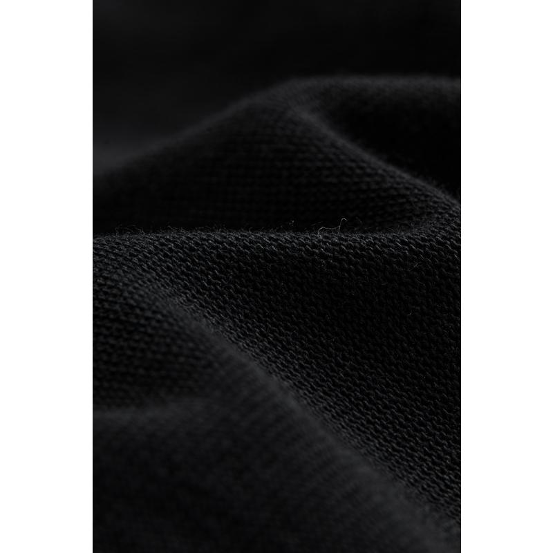 Li Ning Vital Series Solid Color Round Neck Comfortable Breathable Loose Short Sleeve T-Shirt Unisex Tops Black AHSU925-2