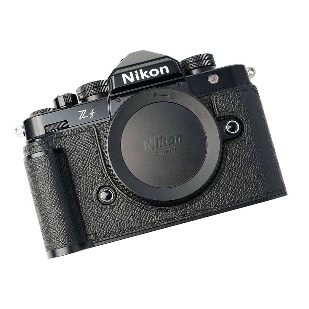 Compatible with Nikon Zf This Genuine Leather Camera Is Handmade by It Features a Design with a Grained Cowhide Leather Metal Base and Handle Cameras,