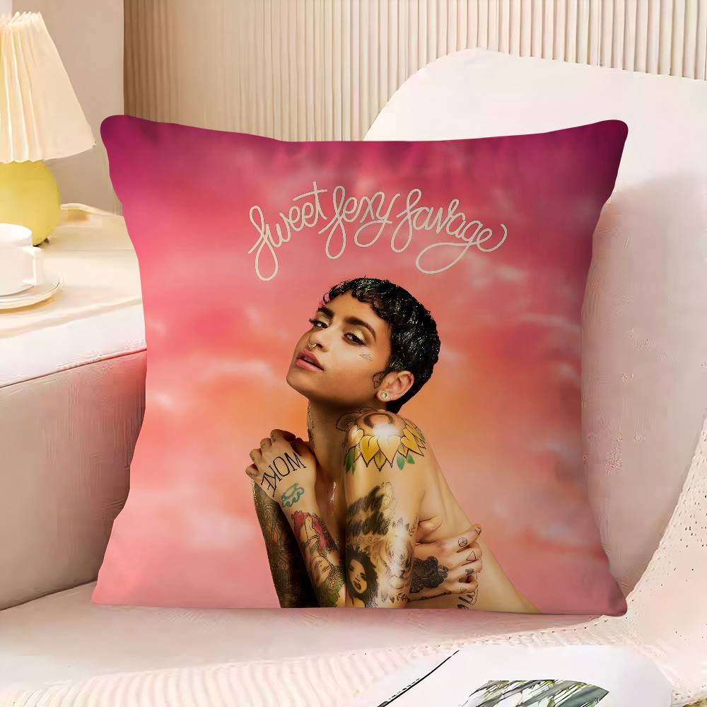 K-Kehlani Pillowcase Toon Gift Cushion Cover Bedroom Home Sofa Chair Seat Decor Pillow Case