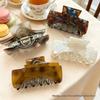 Korean Elegant Autumn/Winter Acetate Shark Claw Hair Clip for Updos