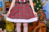 Clearstone Miminoel Cosplay Christmas Teddy Cape Santa Red Women's