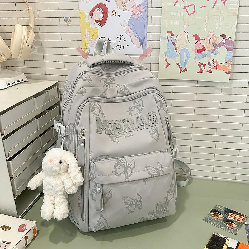 

Школьная сумка для девочек, учениц средней школы, новая большая вместительная для начальной, средней, старшей школы, рюкзаки, студенческие рюкзаки single package [without pendant]