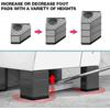 4 Pieces of Damping Pads for Washing Machines, Damping Rubber Pads for Washing Machines and Dryers,