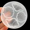 Muschelform Mehrseitige Dekorative Silikon Epoxid Spiegel Muschelform für Zuhause
