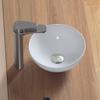 LUYI Round Hand Washing Bowl Hand Wash Basin Washbowl Set 275x275x120mm