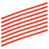 Oven Rack Shields Heat Resistant Silicone Oven Rack Cover 14 Inches Long Oven Rack Edge Protector for Kitchen To Prevent Burns Scars and Injury