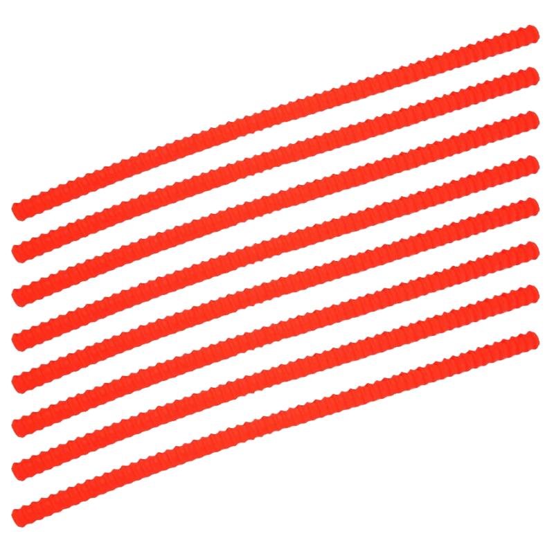 Oven Rack Shields Heat Resistant Silicone Oven Rack Cover 14 Inches Long Oven Rack Edge Protector for Kitchen To Prevent Burns Scars and Injury
