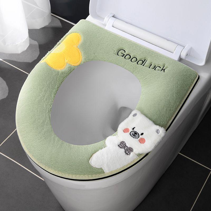 Household Toilet Seat Cushion Zipper Universal Toilet Cover Thickened Waterproof Toilet Seat Cushion Cute Toilet Seat Cushion