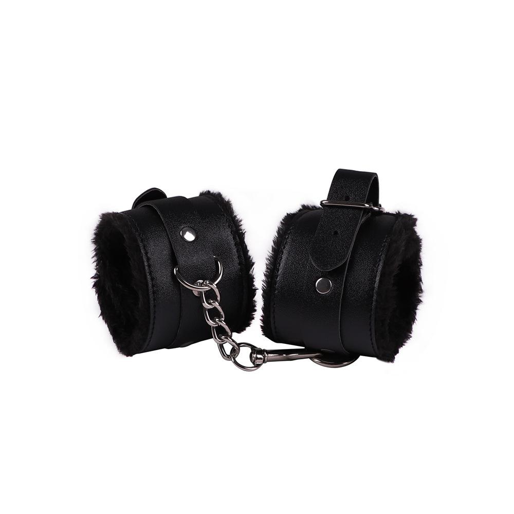 Bdsm Bondage Kit of Leather Restraints Handcuffs Strap Adults Sex Game Toys for Couples Feather Flirting Sexy Erotic