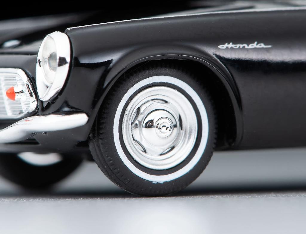 Tomytec Tomica Limited Vintage Scale Honda S600 Open Top Black Finished Model 1/64 LV-199c