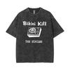 Limited Hole Courtney Love Vintage Gewaschene T-Shirts Herren Damen Alternative Grunge Rockband T-Shirt Übergroße T-Shirts Streetwear
