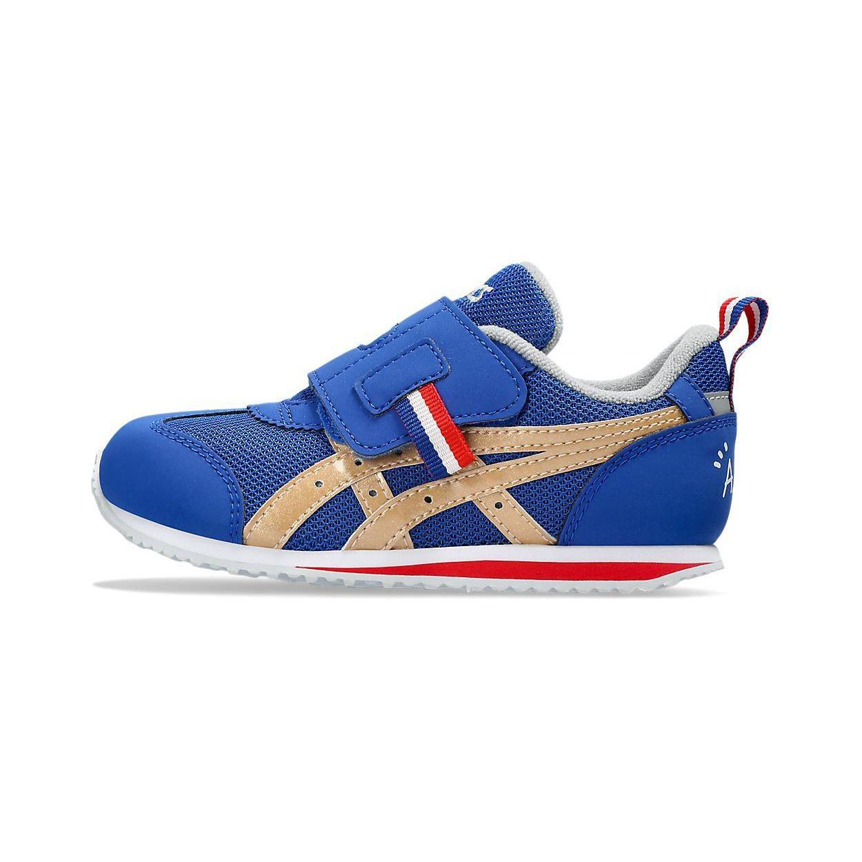 

ASICS Idaho Mini Anti Kick, Abrasion Resistant, And Breathable Low top Kids Running Shoes Blue Kids 1144A367-400 28