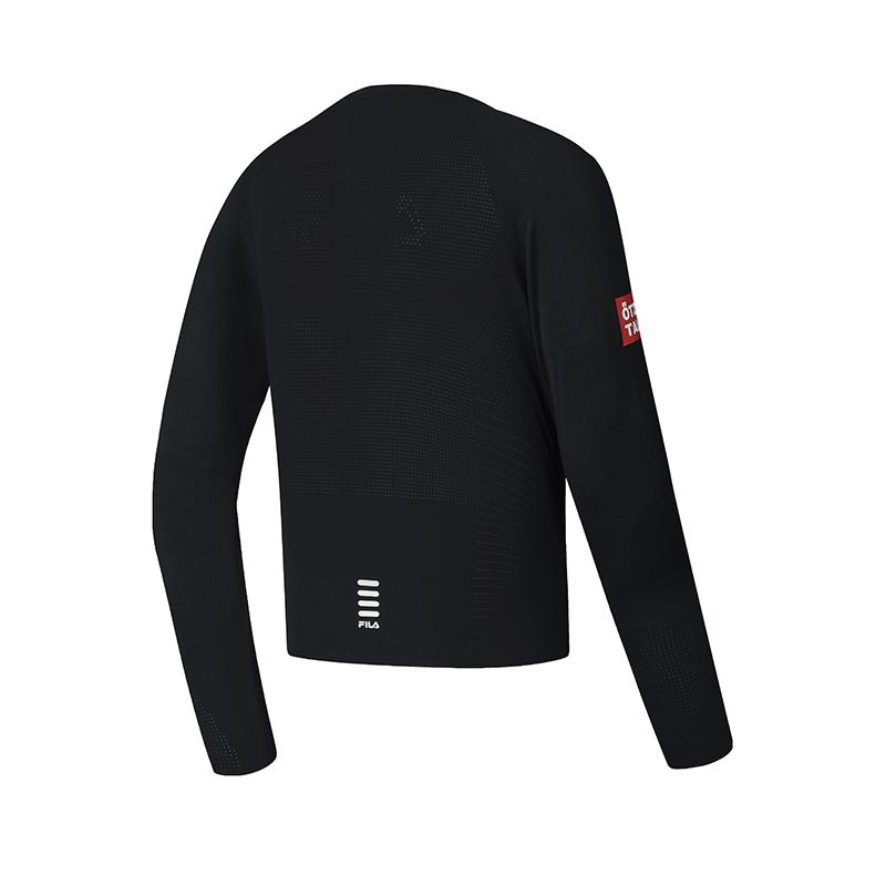 New FILA x UCI CYCLING T Shirt Men's Pitch Black A11M518401F-BK