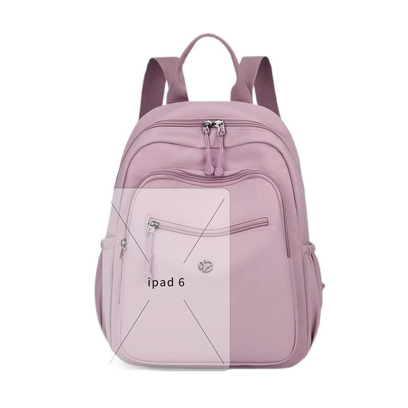 Nylon Women's Large Capacity Casual Backpack - Lightweight Fashion Travel Bag