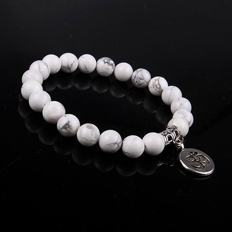 European American Cross-Border Yoga Bracelet: Volcanic Stone, Sea Wave, Starfish, Lotus Pendant