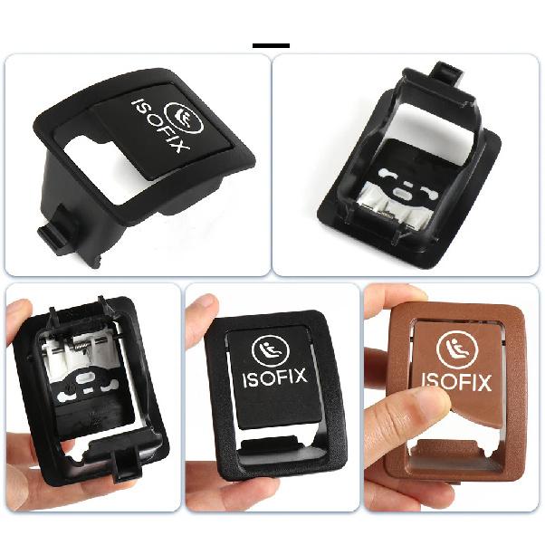 For Mercedes Benz GLC Class 2015-2021 W253 Car ISOFIX Switch Trim Cover Auto Rear Child Safe Seat Bench Switch Cover