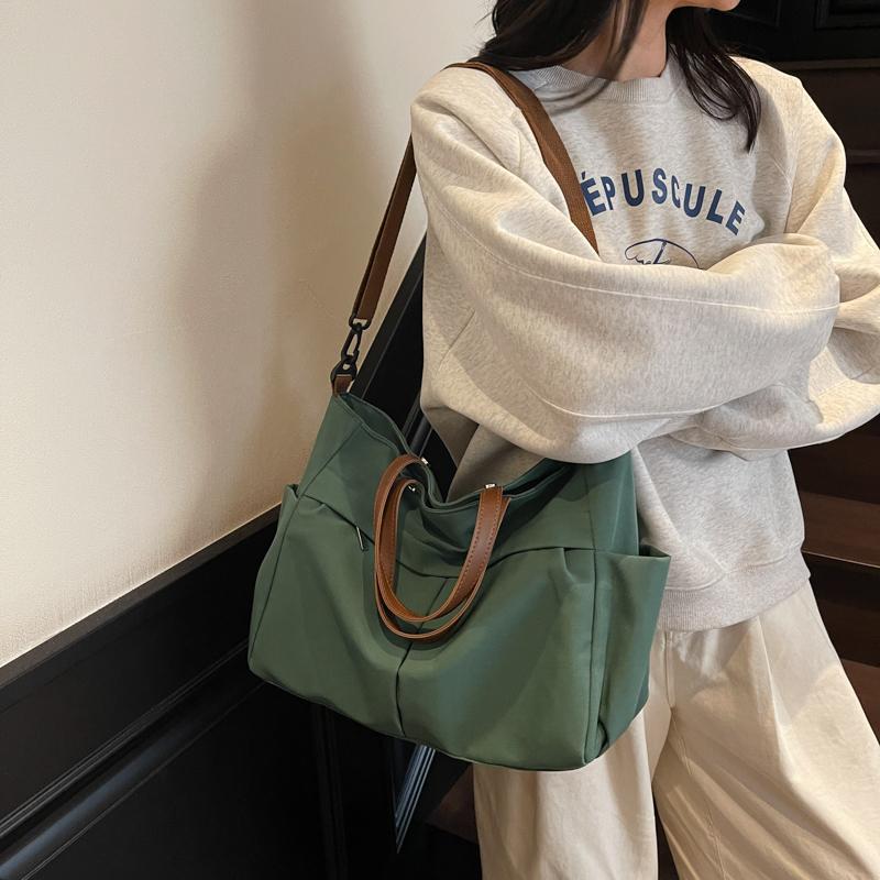 Mode Damen Tasche Große Kapazität Tote Schultertaschen Nylon Einfache Tote Bag Crossbody Laptoptasche Pendeln