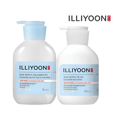 Ceramide Ato Lotion & Body Wash Set 350ml+500ml X 1