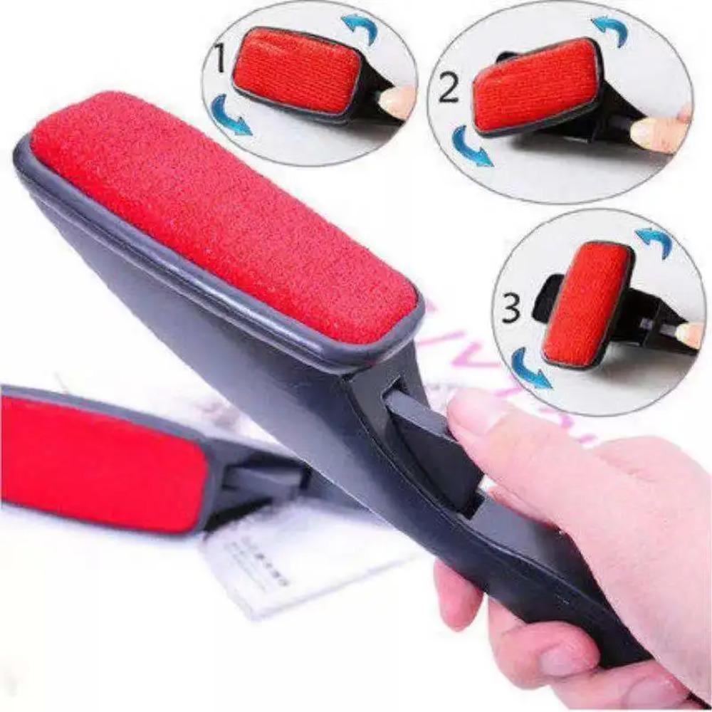 Plastic Electrostatic Dust Cleaners Rotatable Pet Fur Remover Brush  Clothes Dry Cleaning